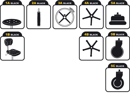 9 SystemPro Black modules