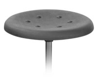 stool seat from polyurethane integral foam