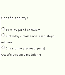Wybr sposobu zapaty